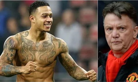Depay tiết lộ "điều kinh hoàng" mà Louis Van Gaal từng làm với mình