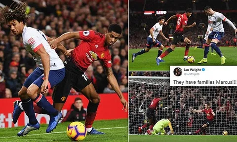 Đảo chân chóng mặt lừa hàng thủ Bournemouth, Rashford khiến tất cả phải ngả mũ