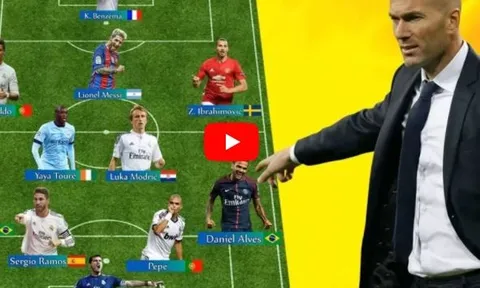 Đi tìm đội hình trong mơ của Zinédine Zidane