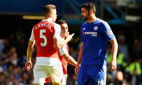 Diego Costa từng khiến Gabriel Paulista điên tiết thế này đây
