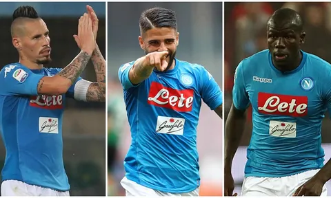 Điểm danh đội hình 'gà đẻ trứng vàng' của Napoli