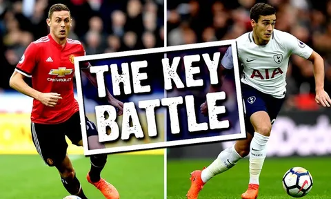 Điểm nóng đại chiến Man Utd - Tottenham: Matic có át vía được đàn em?