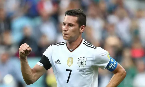 Đỉnh cao phong độ của Julian Draxler trong màu áo tuyển Đức