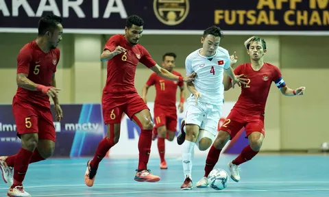 Thua chủ nhà Indonesia 1-3, ĐT Việt Nam HCĐ futsal AFF 2018
