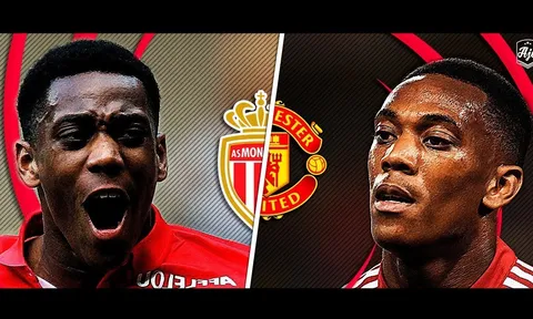 Đọ tài Anthony Martial ở AS Monaco và ở Man Utd