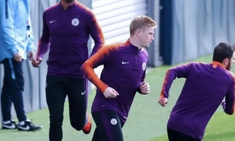 Trước đại chiến Liverpool, sao Man City mang tin vui đến cho người hâm mộ