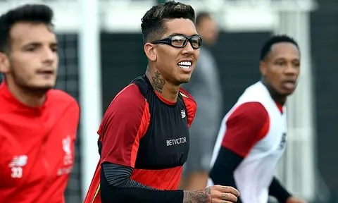 'Độc nhãn' Firmino khoe dụng cụ lạ trên sân tập Liverpool