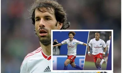 Đội hình 3-4-3 'bá đạo' từng khoác áo Hamburg: Hoàng đế và Sát thủ vòng cấm
