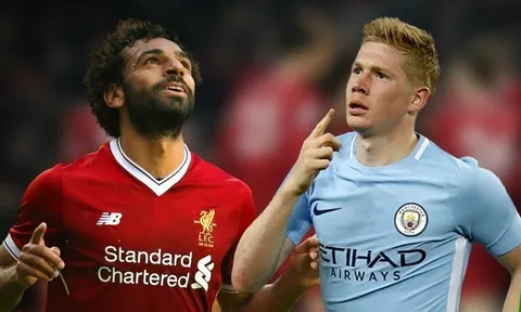 Đội hình kết hợp Liverpool vs Man City: Gạch tên Mo Salah & De Bruyne