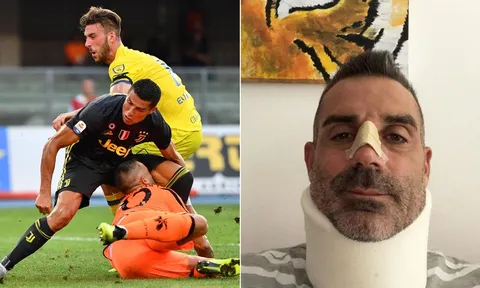Đối thủ "ngã mũ khâm phục" trước hành động đẹp của Ronaldo