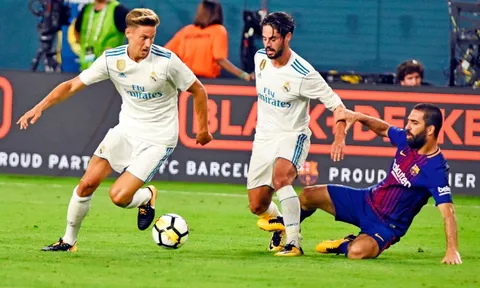 Đội hình ngôi sao dự bị kết hợp Real và Barca