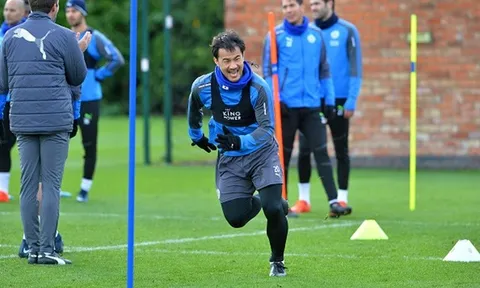 Được hứa trọng dụng, Okazaki tập cực hăng chờ ngày bắn hạ Tottenham