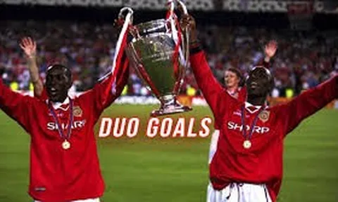 Dwight Yorke và Andy Cole, cặp đôi bá đạo một thời của Man Utd