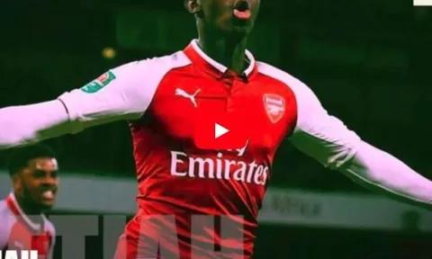 Eddie Nketiah, ngôi sao tương lai của Pháo thủ