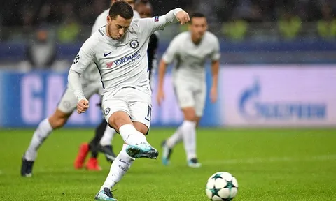 Eden Hazard liên tục khuấy đảo hàng thủ Qarabag
