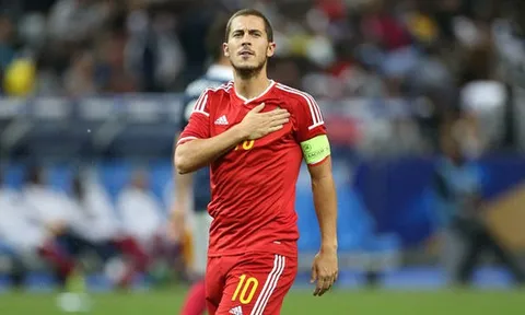 Eden Hazard - Ngôi sao số 1 của tuyển Bỉ