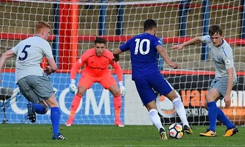 Eden Hazard trở lại, U23 Chelsea thua thảm U23 Everton