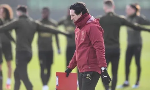 Emery tỏ rõ sự lo âu dù đón đến 5 tin vui trên sân tập