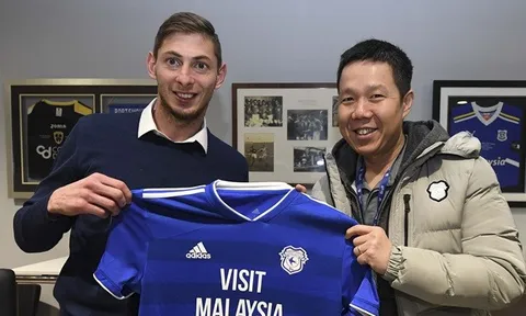 Emiliano Sala có tên trong danh sách đăng kí thi đấu của Cardiff trước Arsenal
