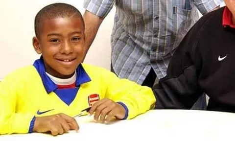 Fan thích thú với loạt ảnh 'ngày ấy - bây giờ' của sao Arsenal