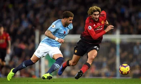 Fellaini: "Không có sự khác biệt đẳng cấp giữa Man City và Man Utd"