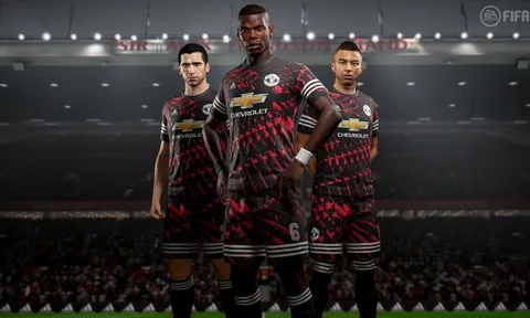 FIFA 18 tung liên tiếp áo mới của Man Utd, Juventus,...