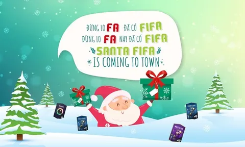FIFA Online 4 gây chú ý với cộng đồng game thủ FA mùa đông này với ca khúc "Santa FIFA is coming town"