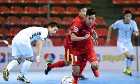 Đội futsal Việt Nam thắng 9-0 trong trận ra quân tại giải Đông Nam Á