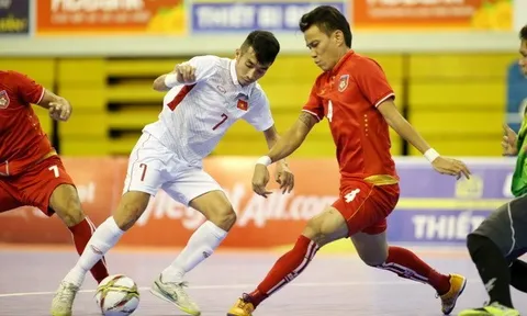 Phơi áo trước Myanmar, Futsal Việt Nam kết thúc giải trong thất vọng