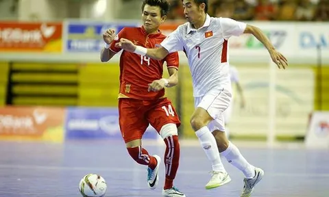Hạ Myanmar, tuyển futsal Việt Nam gặp Malaysia ở bán kết
