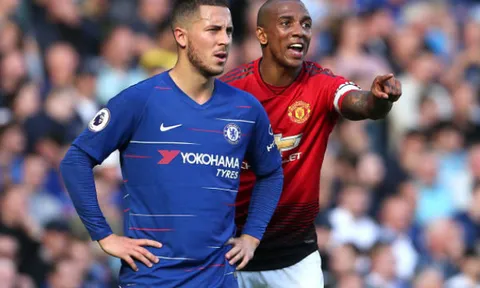 Gã khổng lồ Eden Hazard đã 'chết' trong tay Ashley Young