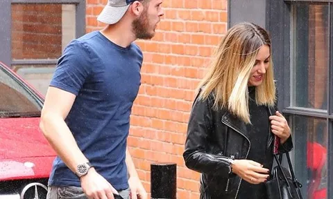 Gác lại trận hòa Stoke, De Gea xuống phố cùng "bóng hồng" Edurne Garcia