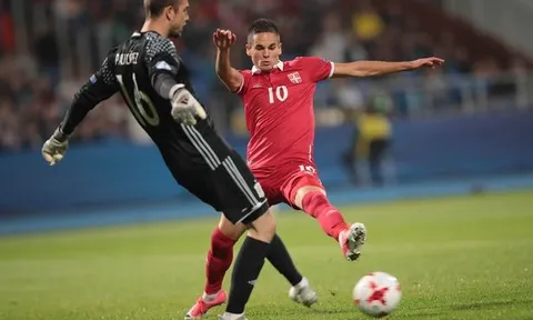 Gacinovic - 'sao lạ' Serbia được Mourinho 'do thám' là ai?