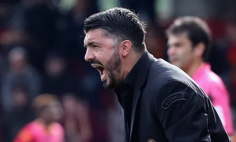 Gào thét trong bất lực, Gattuso chưa thể giúp Milan