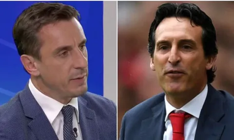 Đi ngược dư luận, Gary Neville kiên quyết bảo vệ Emery