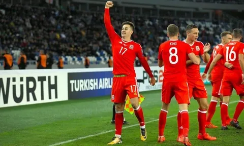 Georgia 0-1 Xứ Wales: Chiến thắng của lòng quả cảm