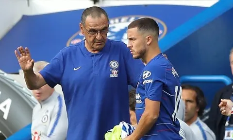 Sarri: "Tôi không biết hợp đồng của anh ấy với Chelsea diễn ra thế nào"