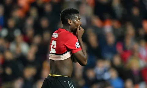 Bạn đã biết Pogba chơi tệ thế nào trận Valencia 2-1 Man Utd chưa?