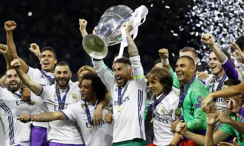 Giá trị đội hình của Real tại Champions League bằng 11 đội gộp lại