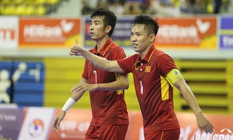 Giải Futsal VĐ Đông Nam Á 2017: Tuyển Việt Nam ra mắt với chiến thắng huỷ diệt