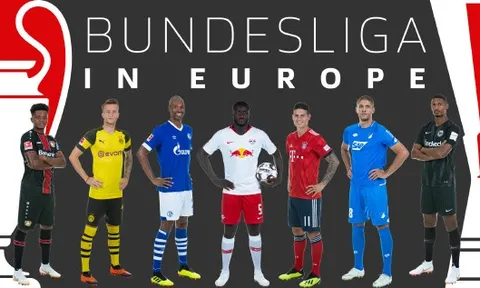 Gió cùng chiều, Bundesliga sẵn sàng bay cao tại châu Âu mùa này!