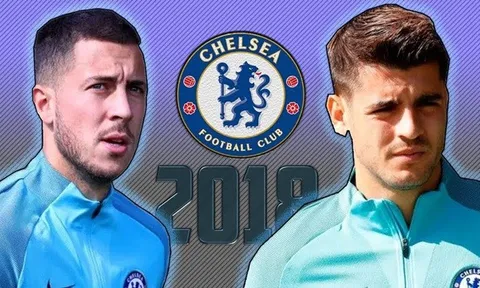 Góc Chelsea: Hazard sẽ đánh bật Morata ở vị trí số 9?