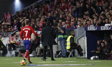Griezmann không còn là 'bất khả xâm phạm' tại Atletico Madrid