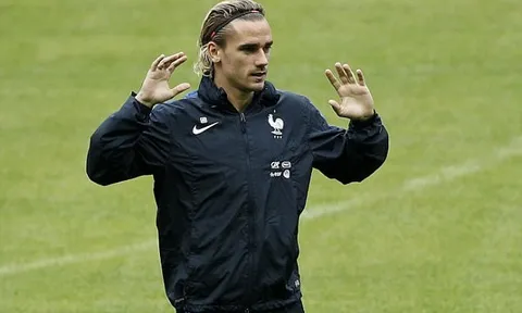 Griezmann và dàn sao tuyển Pháp thong dong trước giờ G