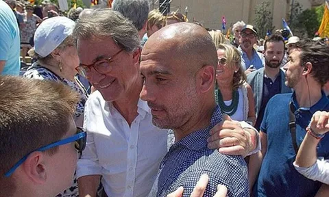 HLV Guardiola bị cảnh sát điều tra