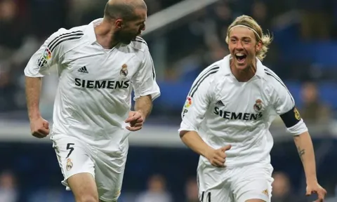 Guti kiến tạo cực đỉnh cho Zidane ghi bàn