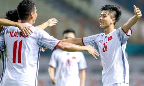 Video Anh Đức - Văn Đức lập công U23 Việt Nam đánh bại U23 Nepal 2-0