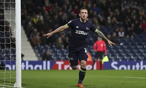 Hạ đối thủ 4-1, Derby County của Lampard vươn lên Top đầu