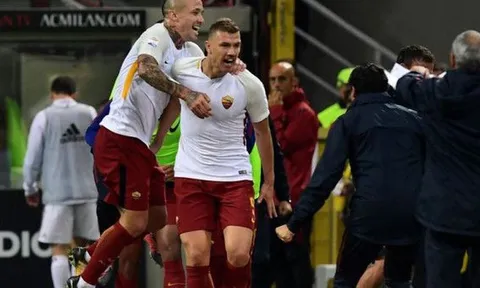 Hạ gục AC Milan, AS Roma tái hiện kỷ lục của chính mình