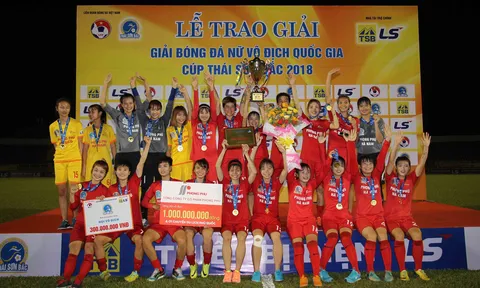 Chung kết giải VĐQG nữ 2018: Phong Phú Hà Nam lên ngôi vô địch
